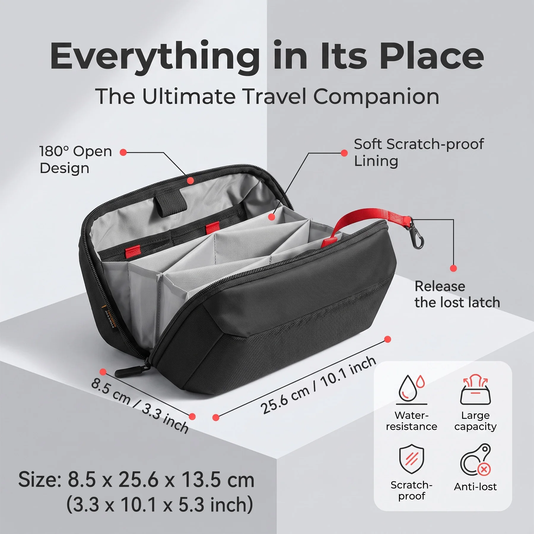 Bolsa Organizadora de Tecnolog - Tech Accessories Travel Organizer Pouch avaliação e preço